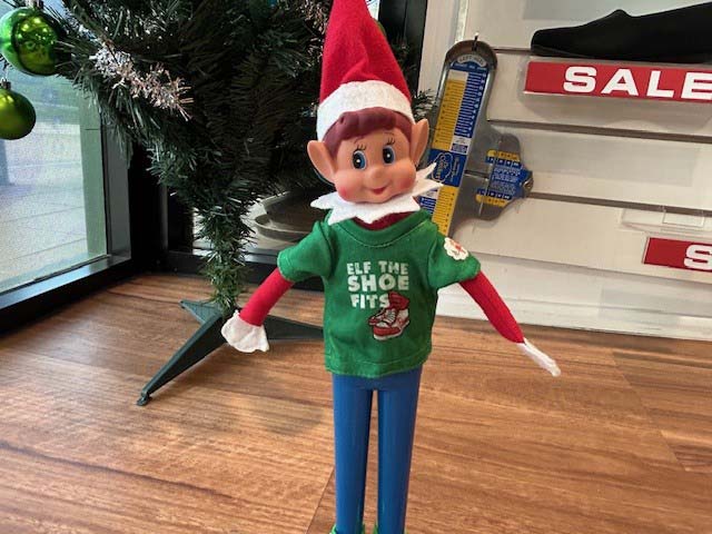 Christmas elf at our office